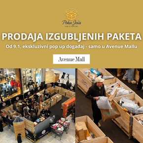 Najveća prodaja izgubljenih paketa stiže u Avenue Mall